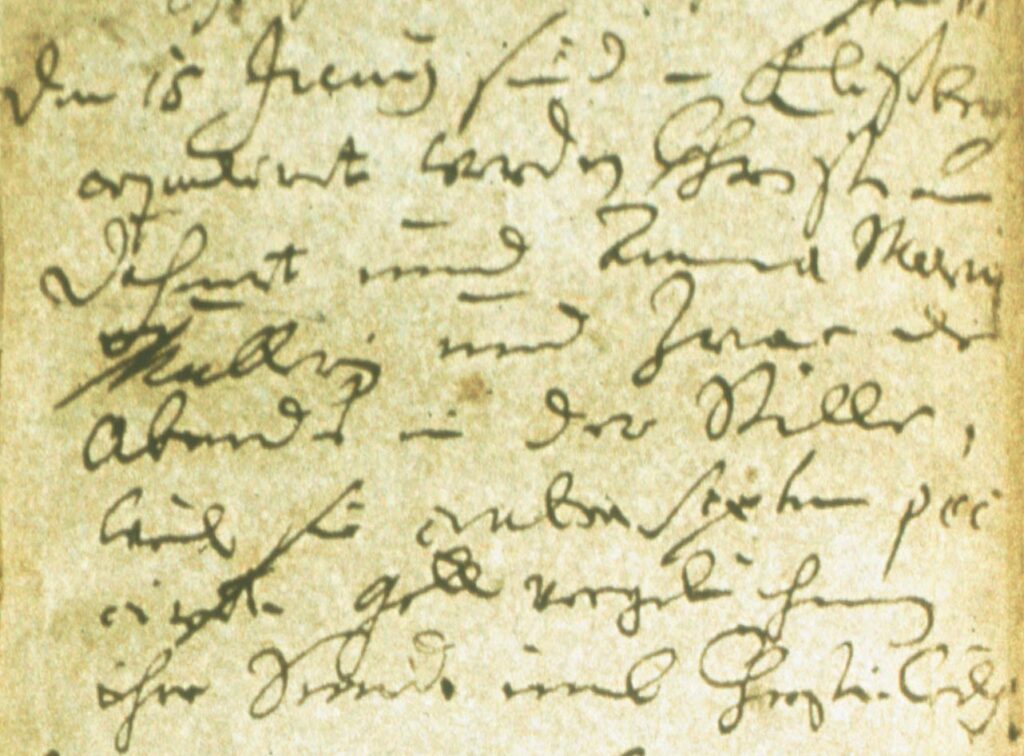 „Den 15. Junÿ sind in Flößberg copuliret worden Christian Dähnert und Anna Maria Müllerin und zwar des Abends in der Stille, weil sie contra sextum pecciret. Gott vergib ihnen ihre Sünde umb Christi Willen.“ (Tauf- und Traubuch der Kirchgemeinde Flößberg mit Beucha 1705–1780, Trauungen 1721, Nr. 5)